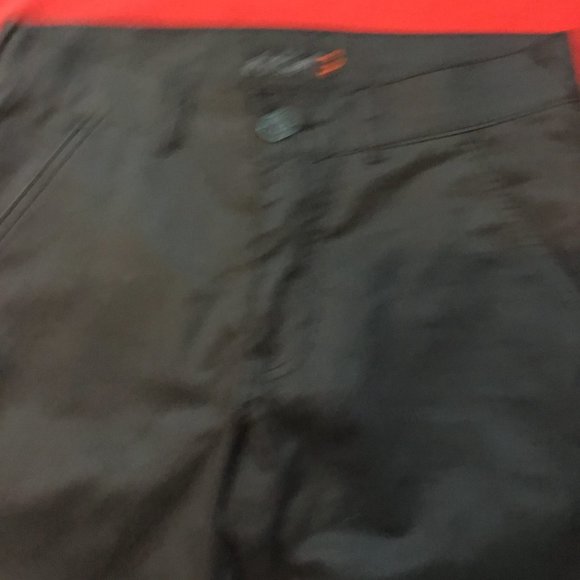 G By GUESS Men's Pants Slim Fit Jeans Pockets Logo Straight Shine Black 29 - Picture 4 of 8